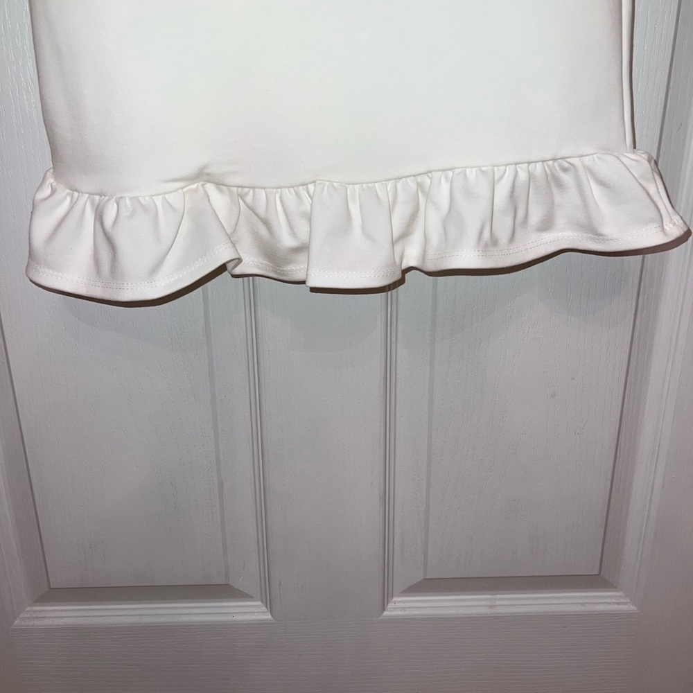 Lulu's Cream Ruffle Hem Dress - Picture 3 of 4